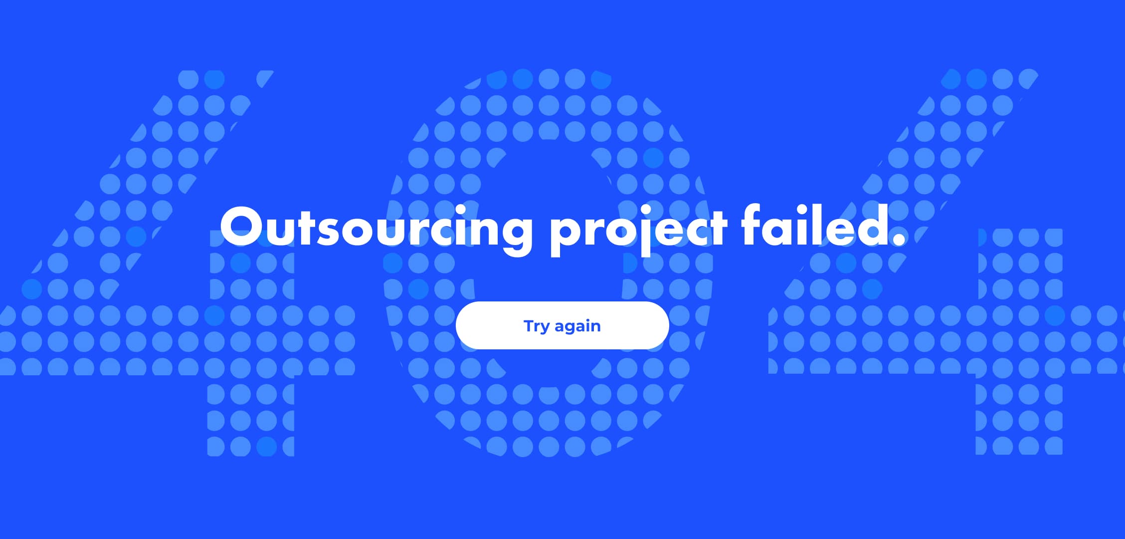 how to fail your it outsourcing project