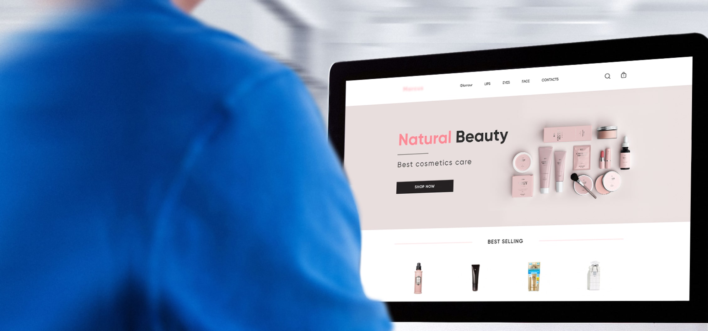 case study, online cosmetics marketplace for the UK startup